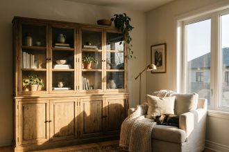 intérieur joli meubles