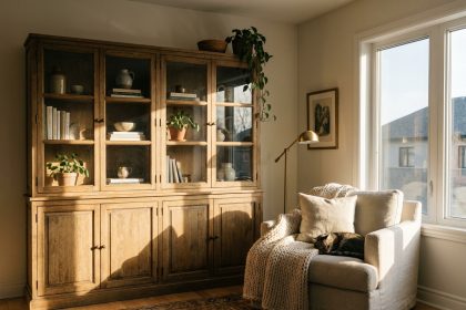 intérieur joli meubles